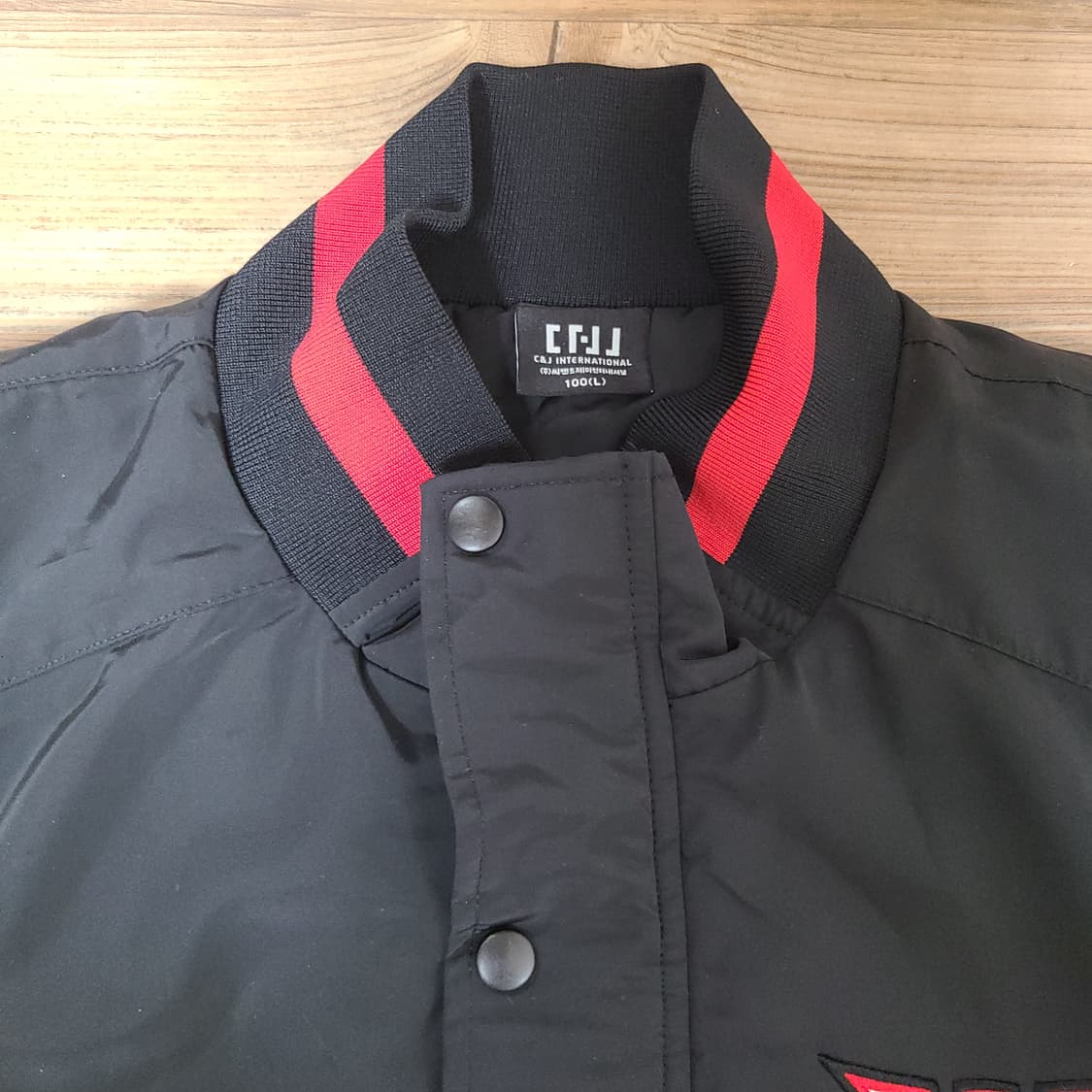 (L100) 2020시즌 SK 와이번스 블랙 가을,겨울용 야구 자켓 점퍼 상품이미지4