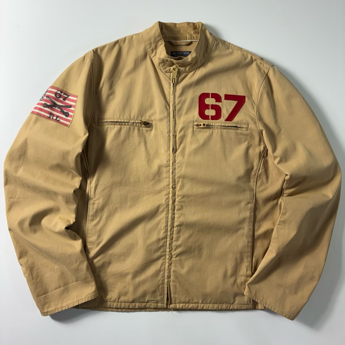 Polo  폴로진스 코튼 성조기 카페레이서 자켓  상품이미지1