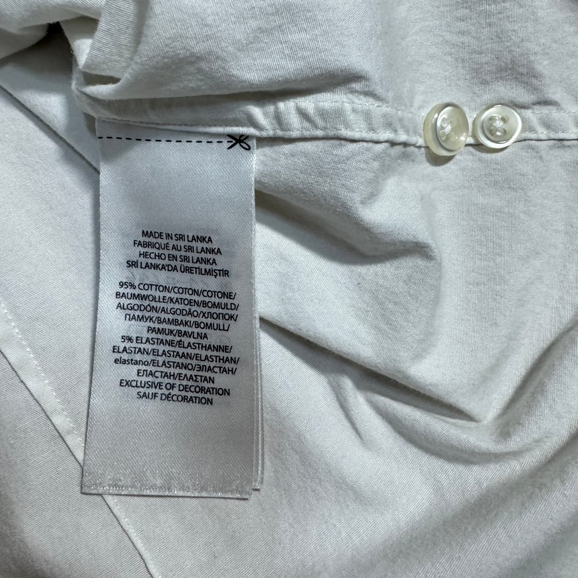 폴로 랄프로렌 포니 화이트 셔츠 상품이미지5