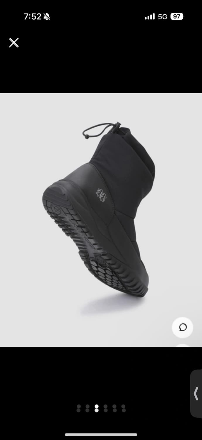 새제품) 코오롱 방수 패딩부츠 상품이미지3