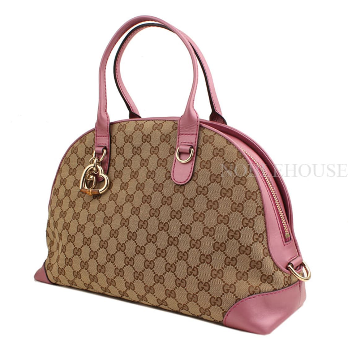 구찌 하트비트 베이지&프레시아로즈 GG 캔버스 빅토트백(269954) 상품이미지2