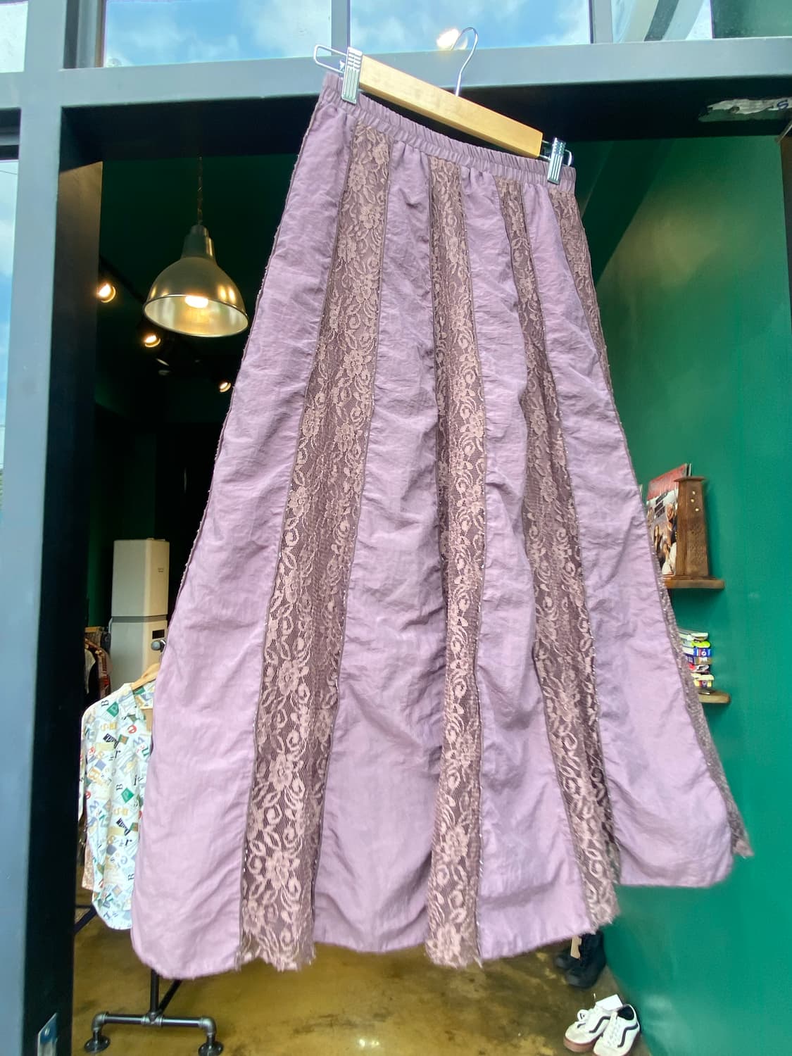 Japanese floral long skirt 후루츠패밀리