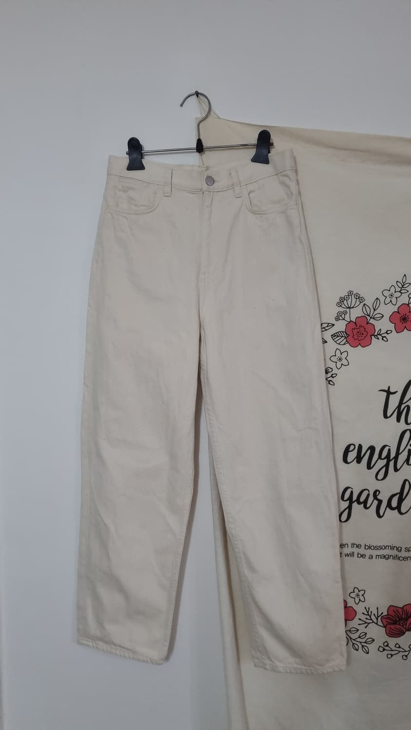 COS 하이웨스트 배럴 레그 진 상품이미지1