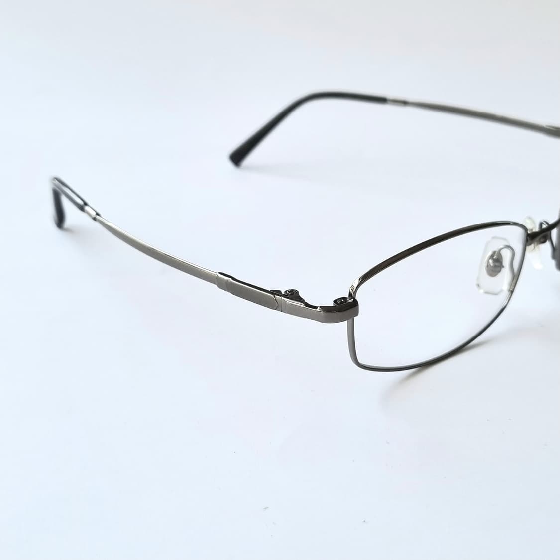 데드스탁  빈티지 무드 가득한 건메탈 오벌 프레임 안경테 734 상품이미지6