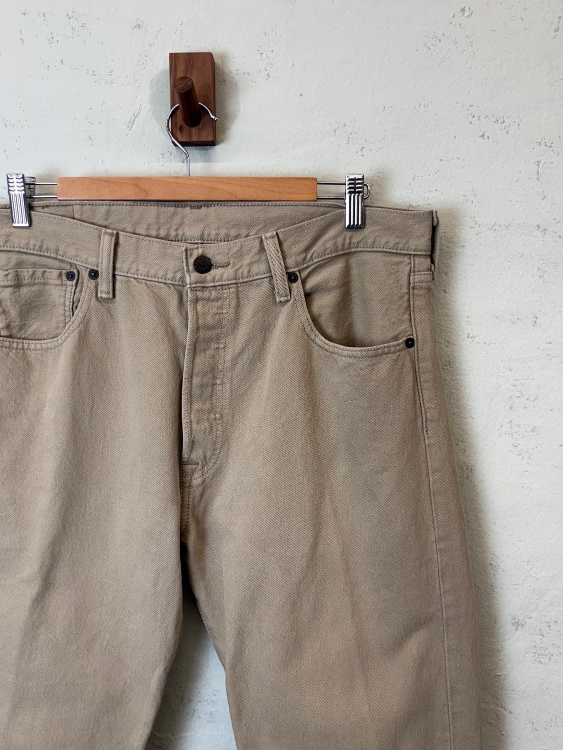 리바이스 빈티지 501 데님팬츠 베이지 상품이미지4