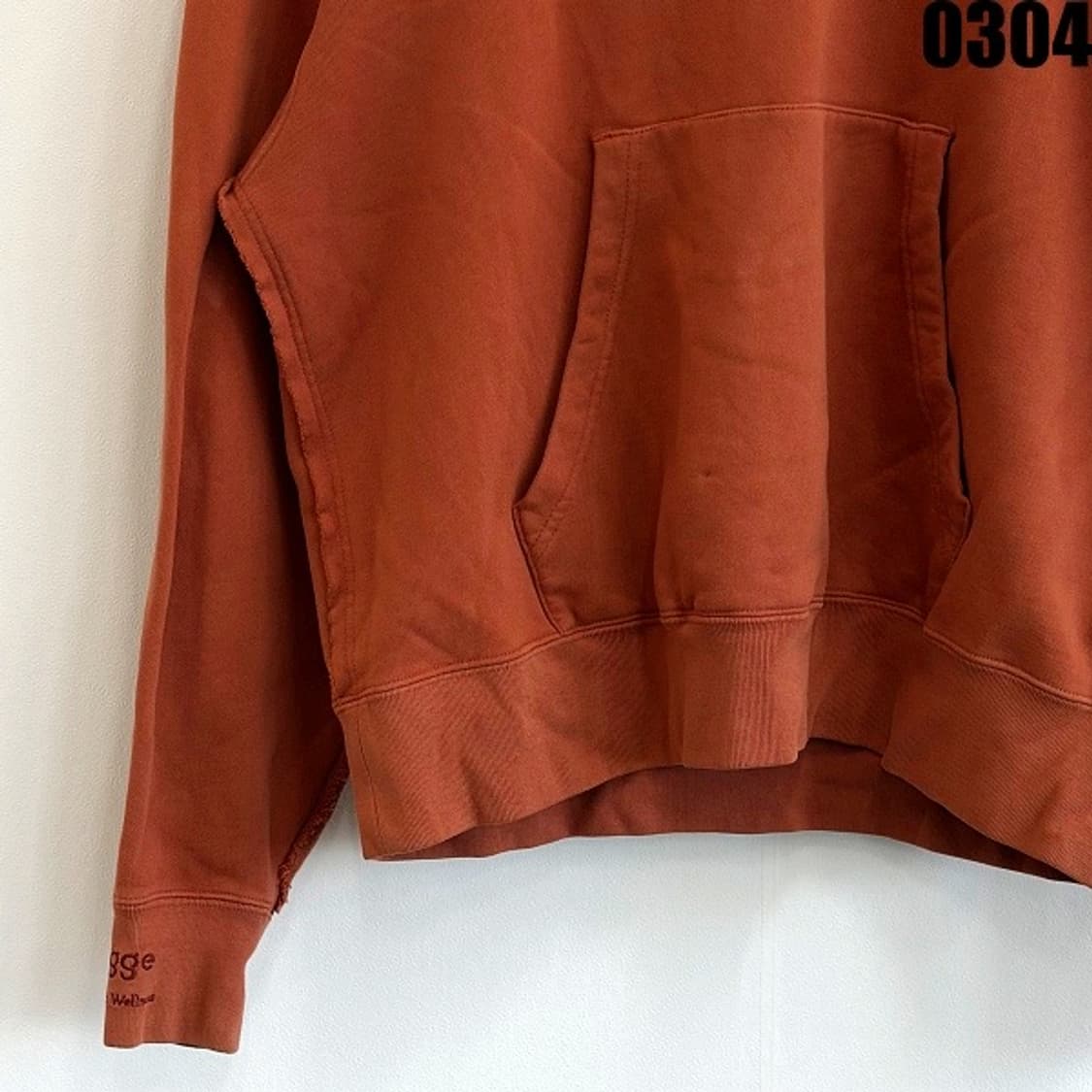 비이커 가먼트 다잉 후드 스웻셔츠 후드티 95 실측 XL 0304 상품이미지3