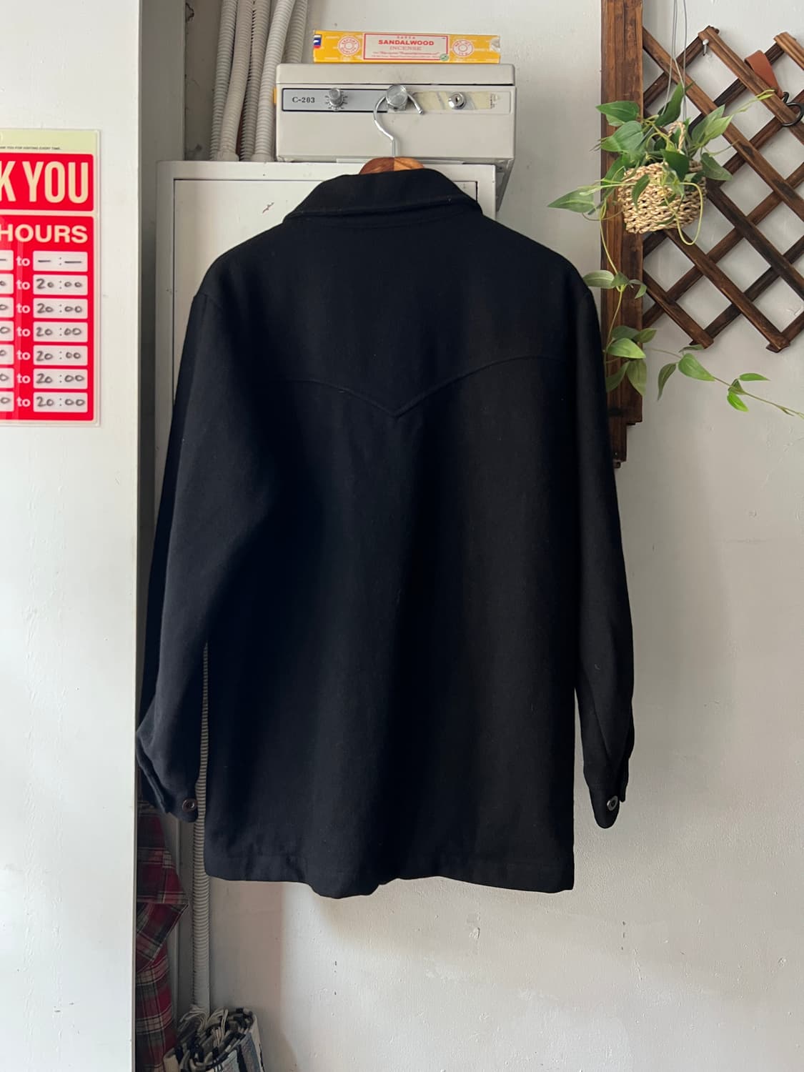 [L]00's 리바이스 실버탭 요크 집업 울 자켓 상품이미지7