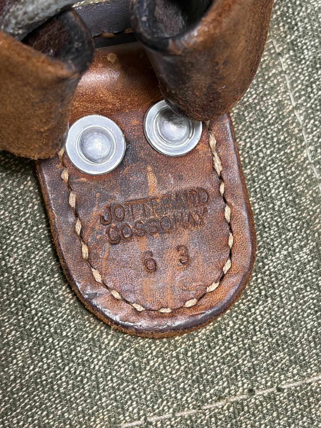     70s 빈티지 군용 rucksack 밀리터리 백팩 상품이미지3