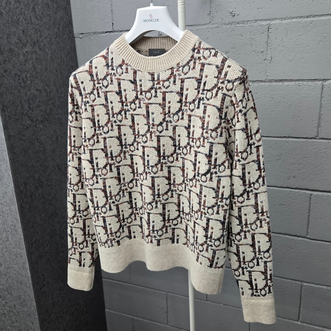 디올 오블리크 울 니트 S 상품이미지1