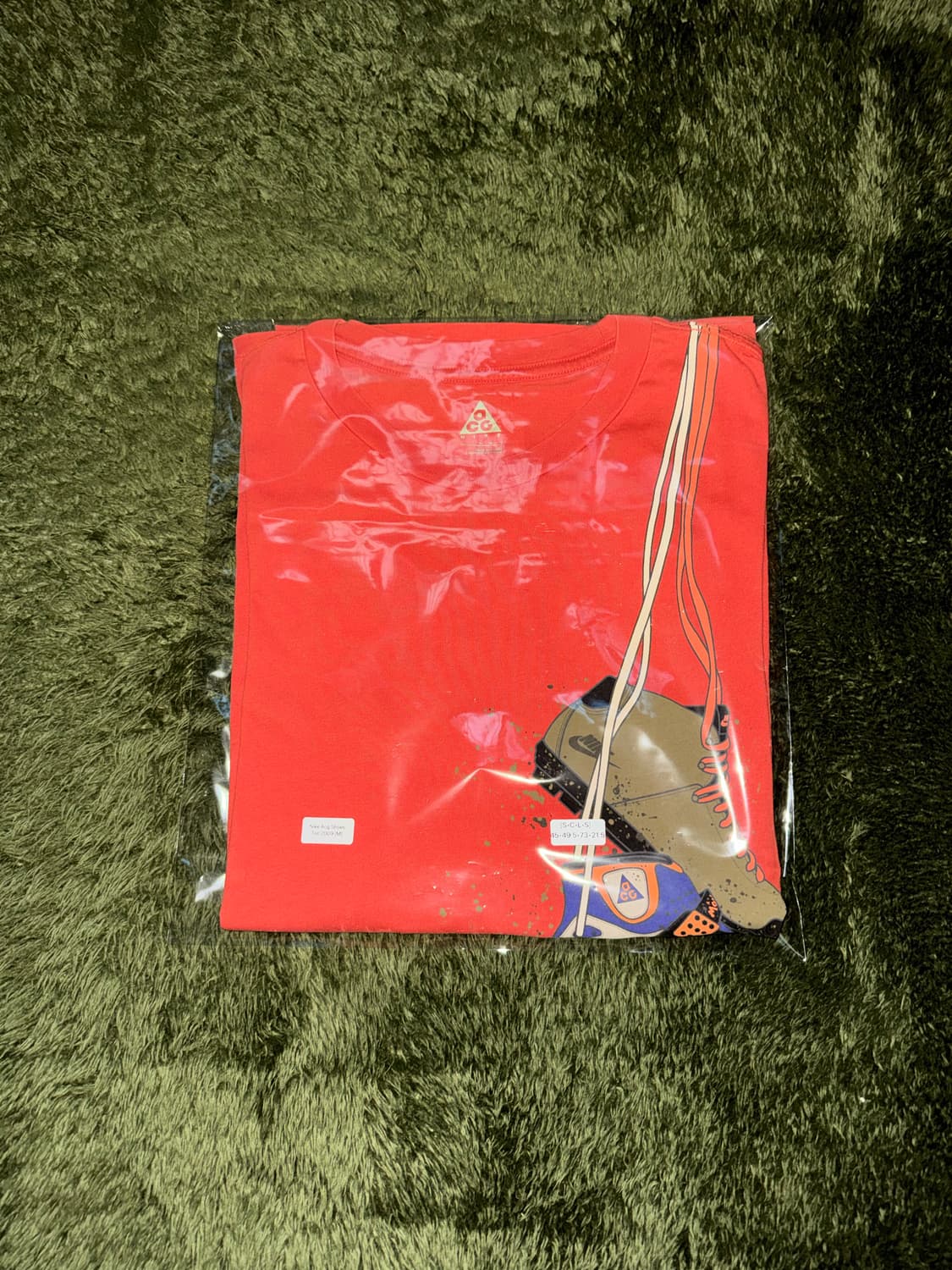 [M] 나이키 ACG CHAOS MOWABB 티셔츠 오렌지 상품이미지10