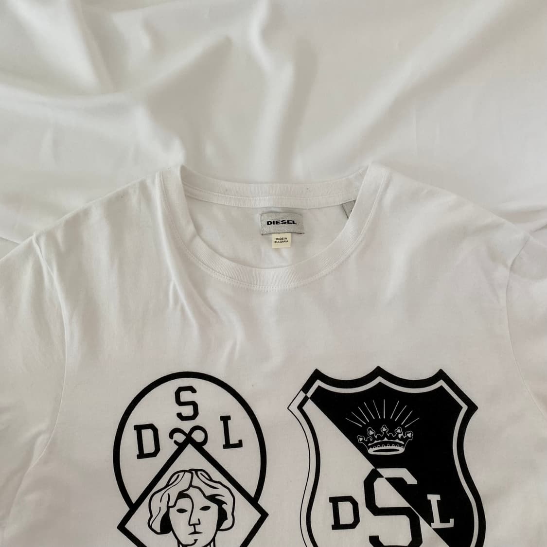 S ) 디젤반팔티 디젤프린팅반팔 A0108 상품이미지4