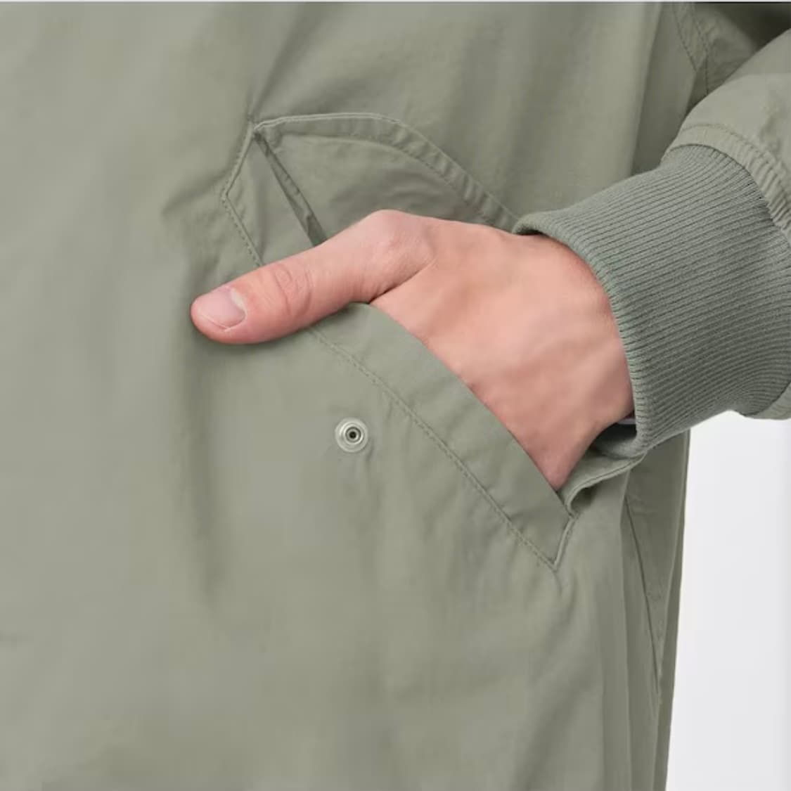 남성) GU 코튼 릴렉스핏 MA-1 블루종 상품이미지7