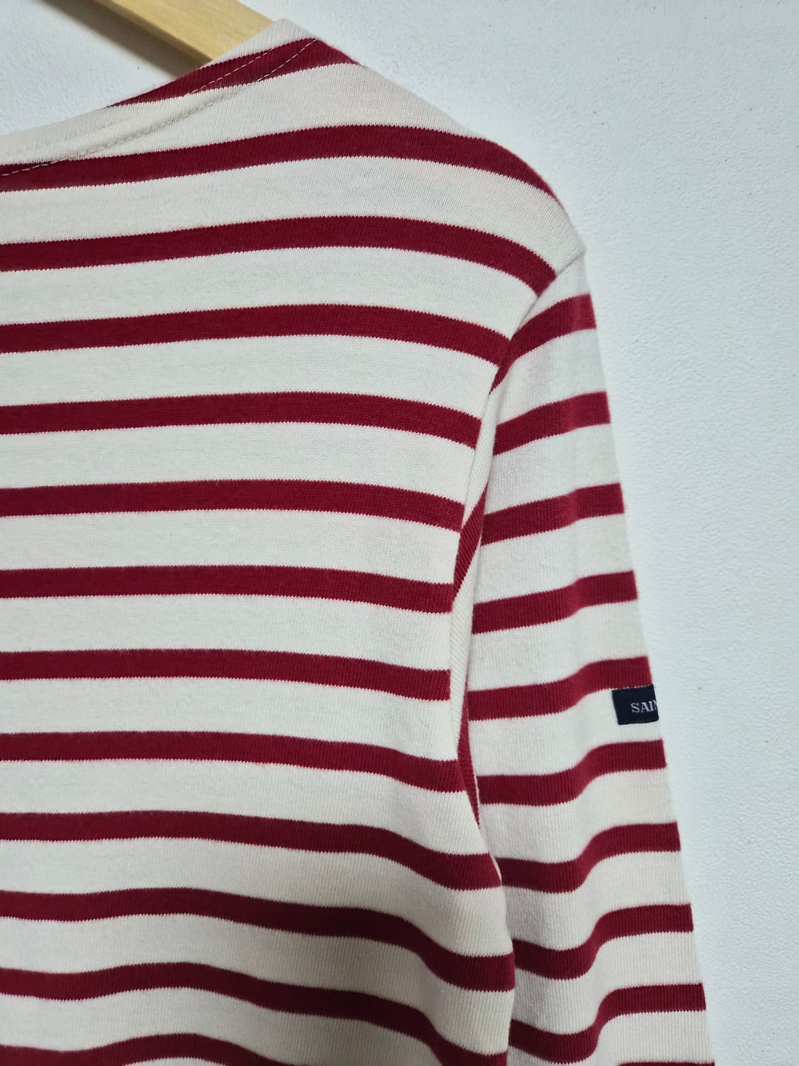 세인트제임스SaintJames 단가라 티셔츠 L사이즈 - T24 상품이미지3