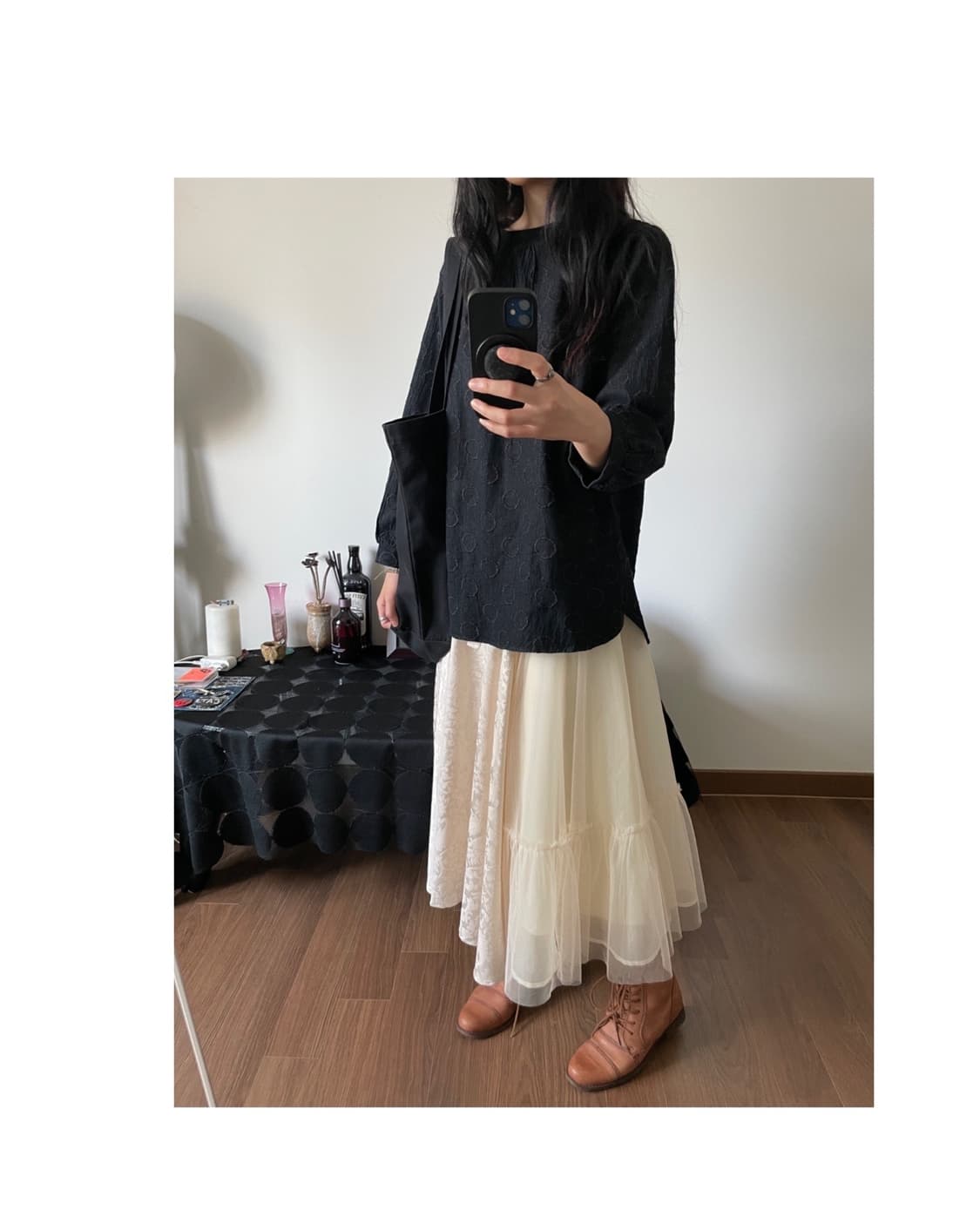 dot pullover blouse 상품이미지8