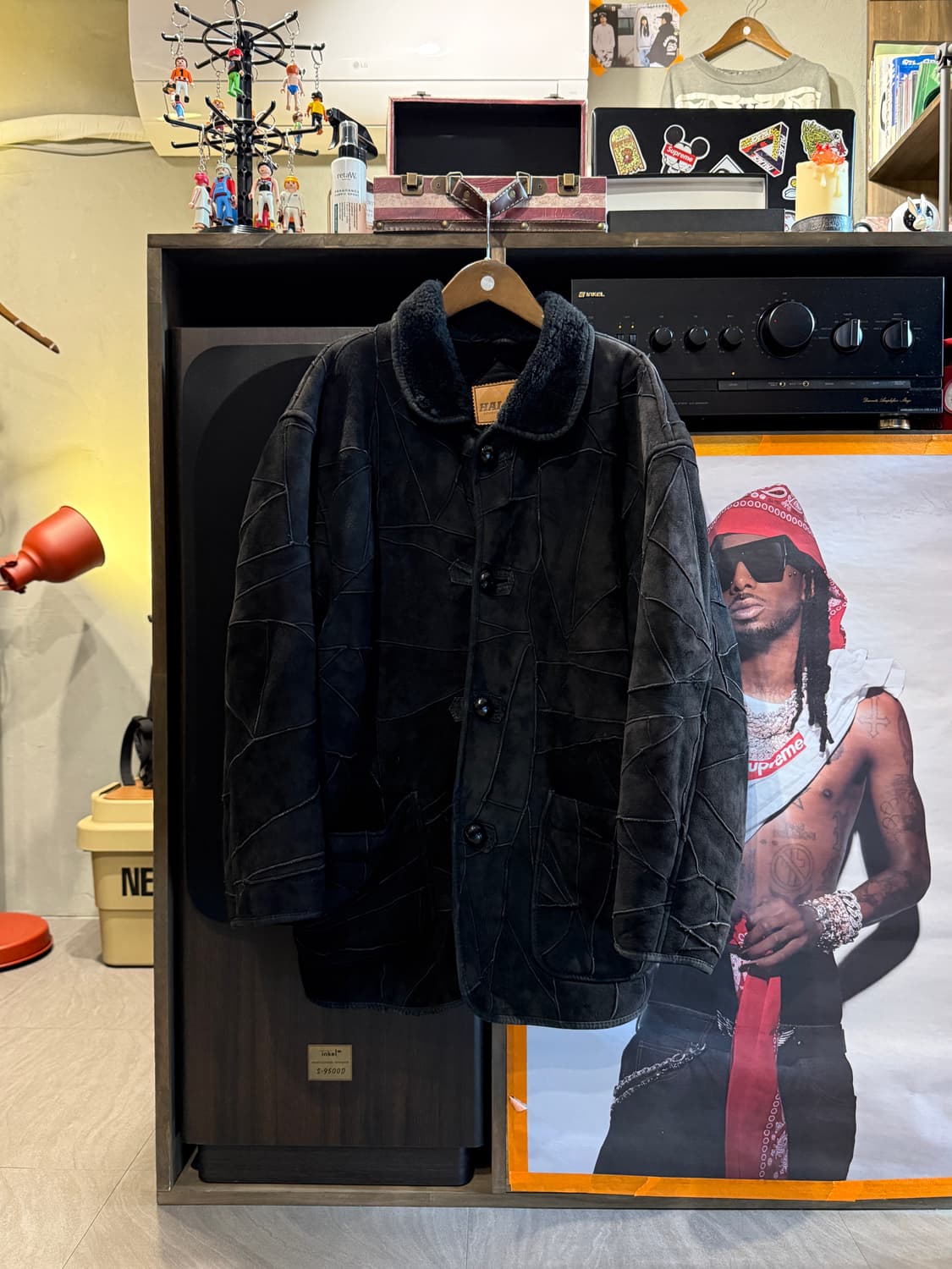 80s 이세이미야케 하이 스포팅기어 시어링 자켓 M(XL) 상품이미지1