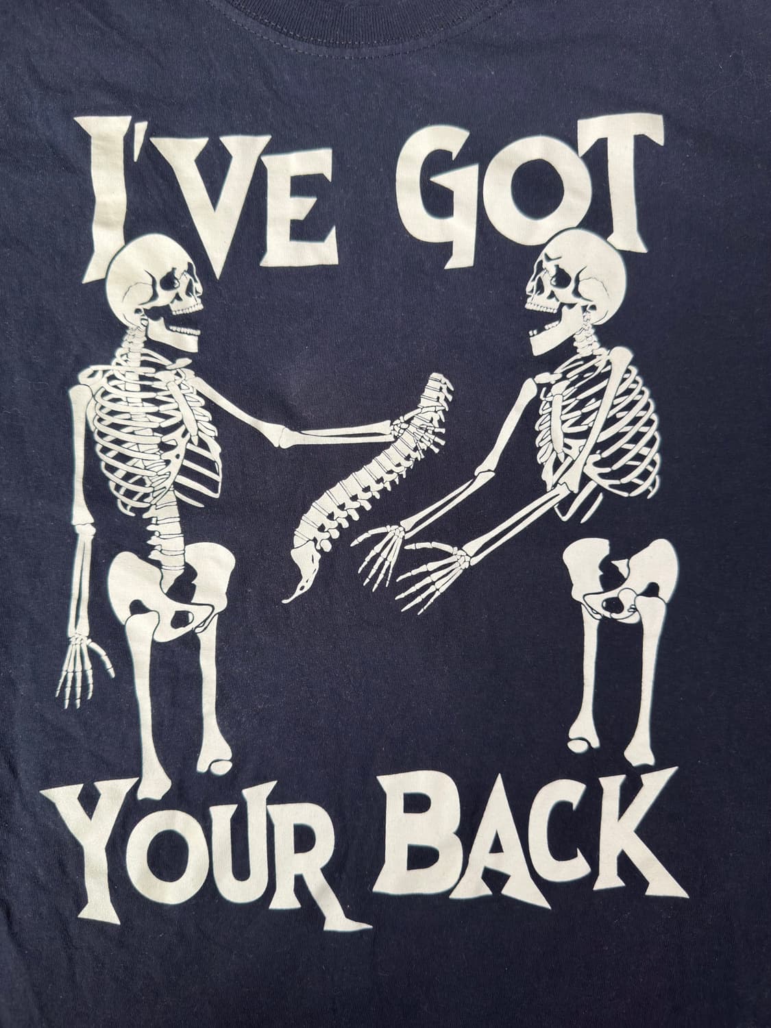 할로윈 해골 그래픽 티셔츠 상품이미지3