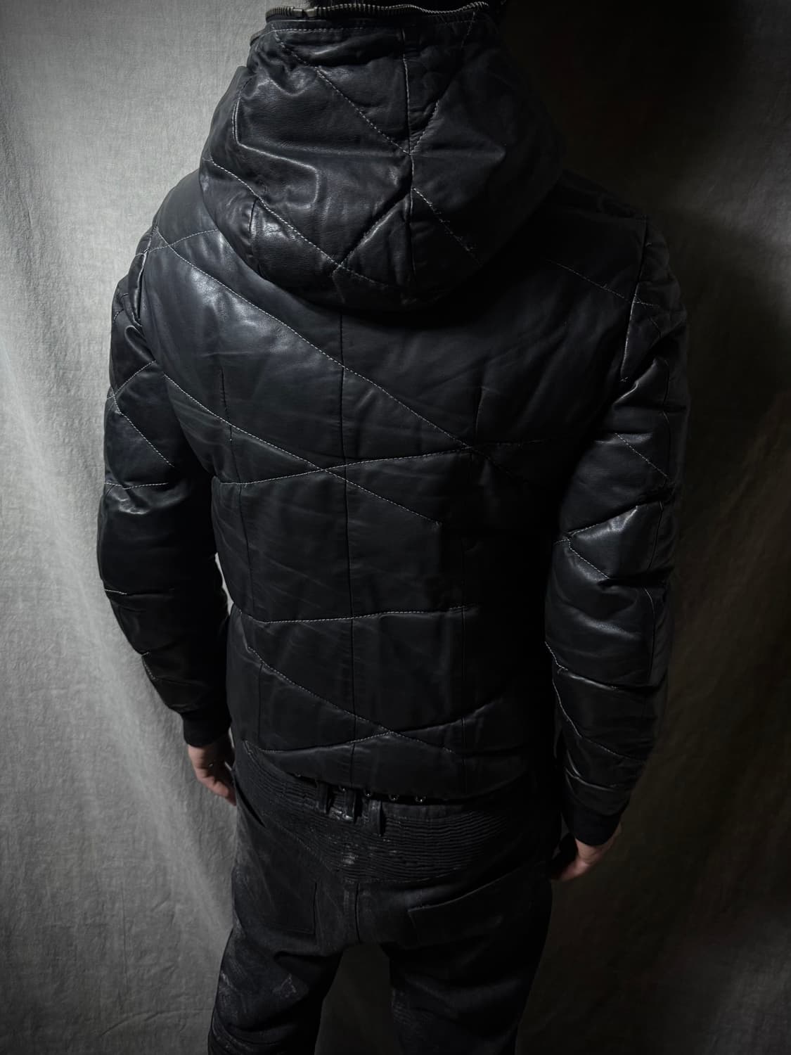 10sei0otto Leather Down Jacket  상품이미지2