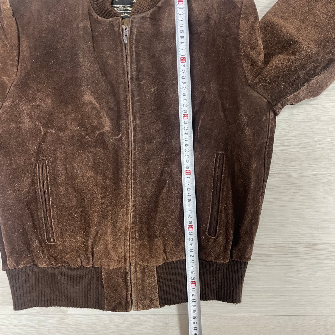 Sears 스웨이드 봄버 가죽자켓 블루종 상품이미지5