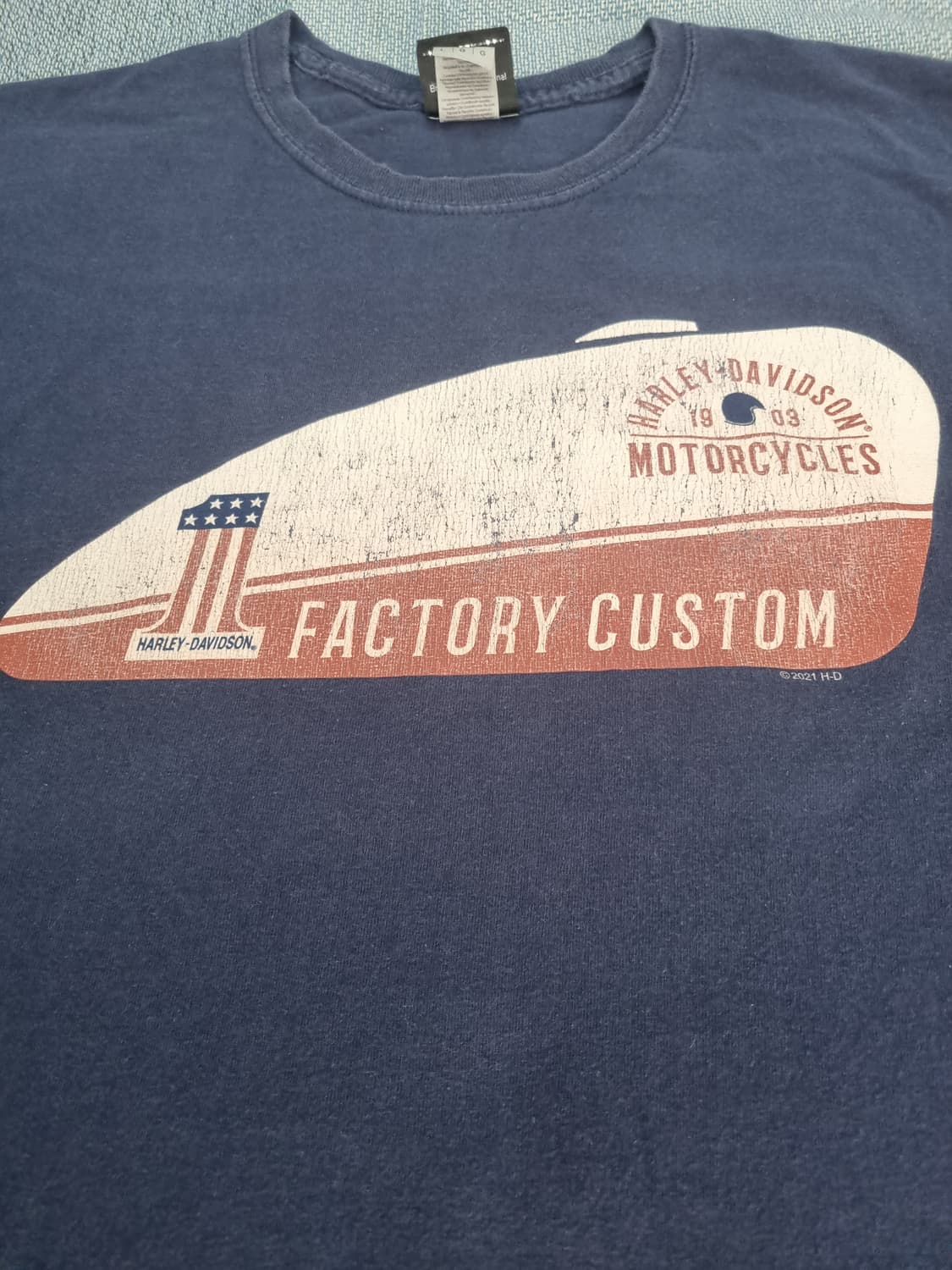 할리데이비슨 빈티지 티셔츠 (HARLEY-DAVIDSON) 상품이미지2