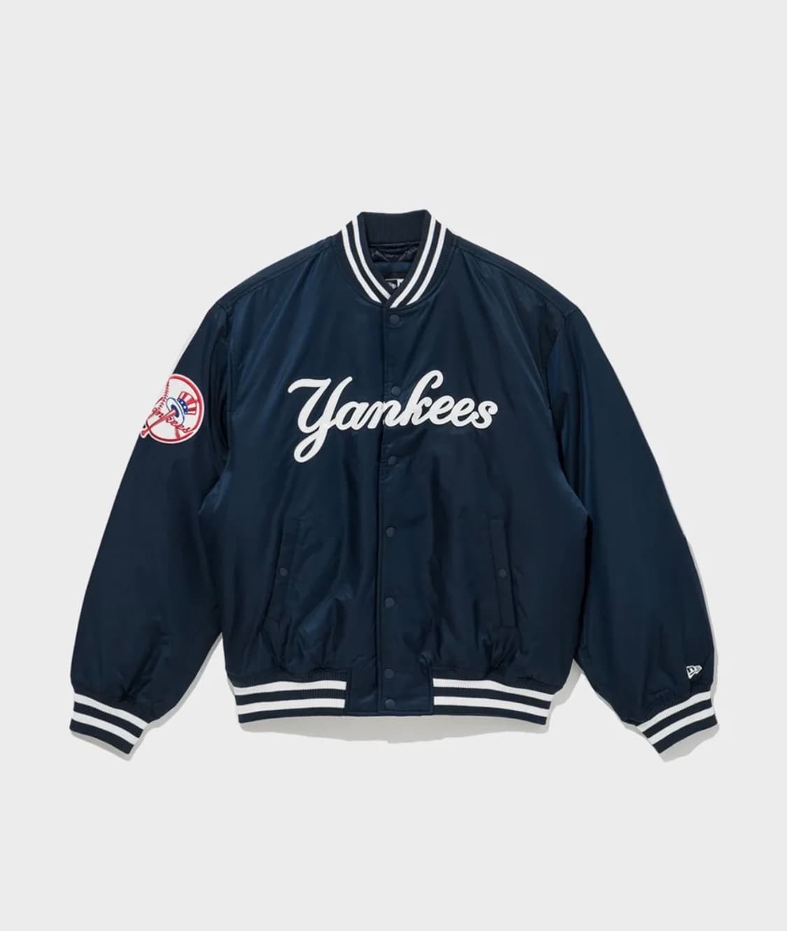 [M][무료배송]뉴에라 MLB 양키스 네이비 스타디움 점퍼 상품이미지1