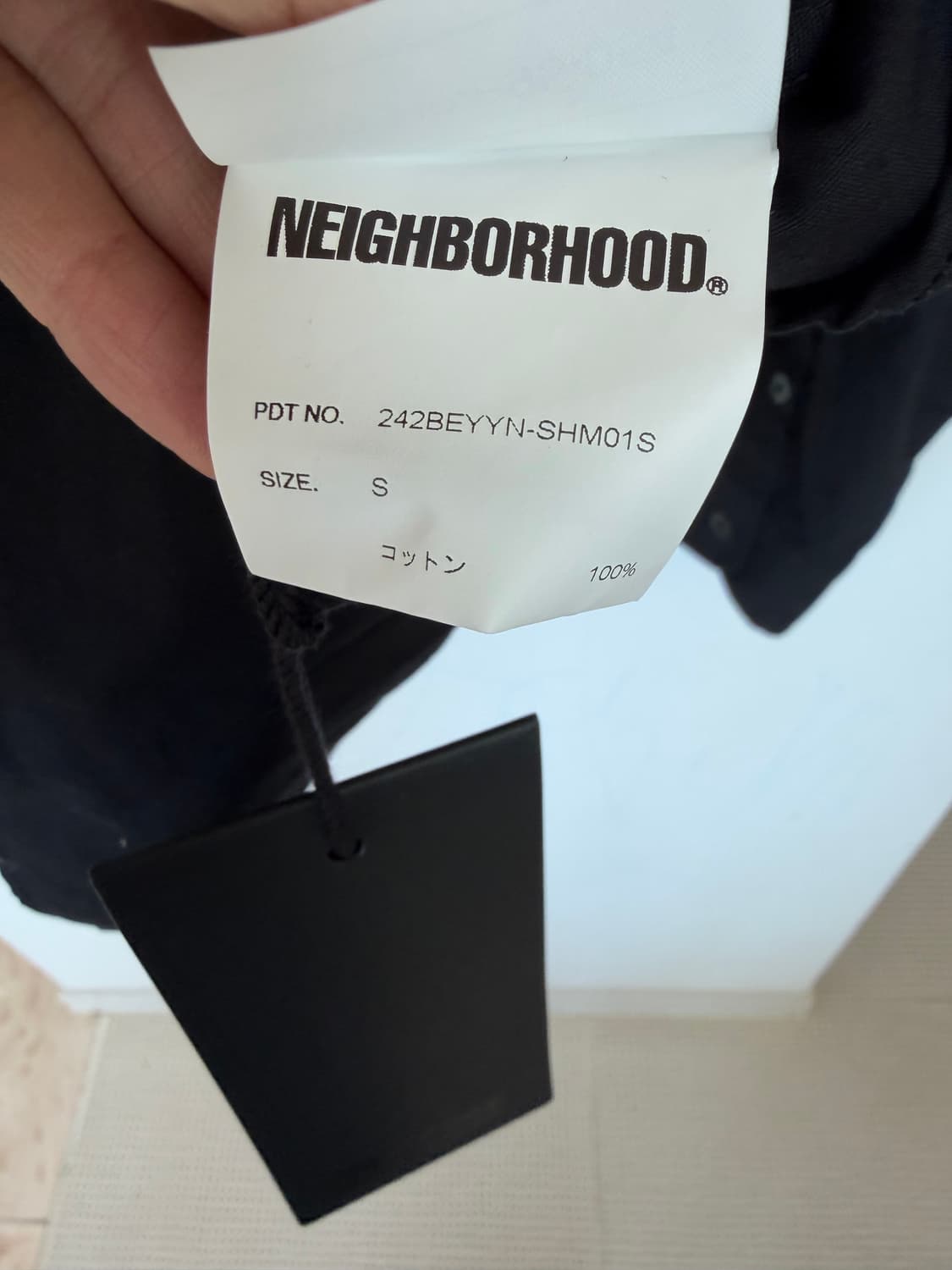 네이버후드 x 요지야마모토 뿌르옴므 프린트셔츠 롱슬리브 상품이미지4