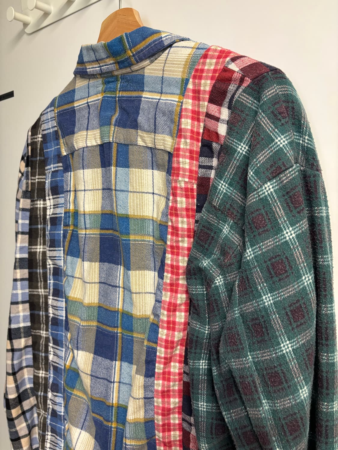 [M] 리빌드 바이 니들즈 플란넬 셔츠 멀티 상품이미지4