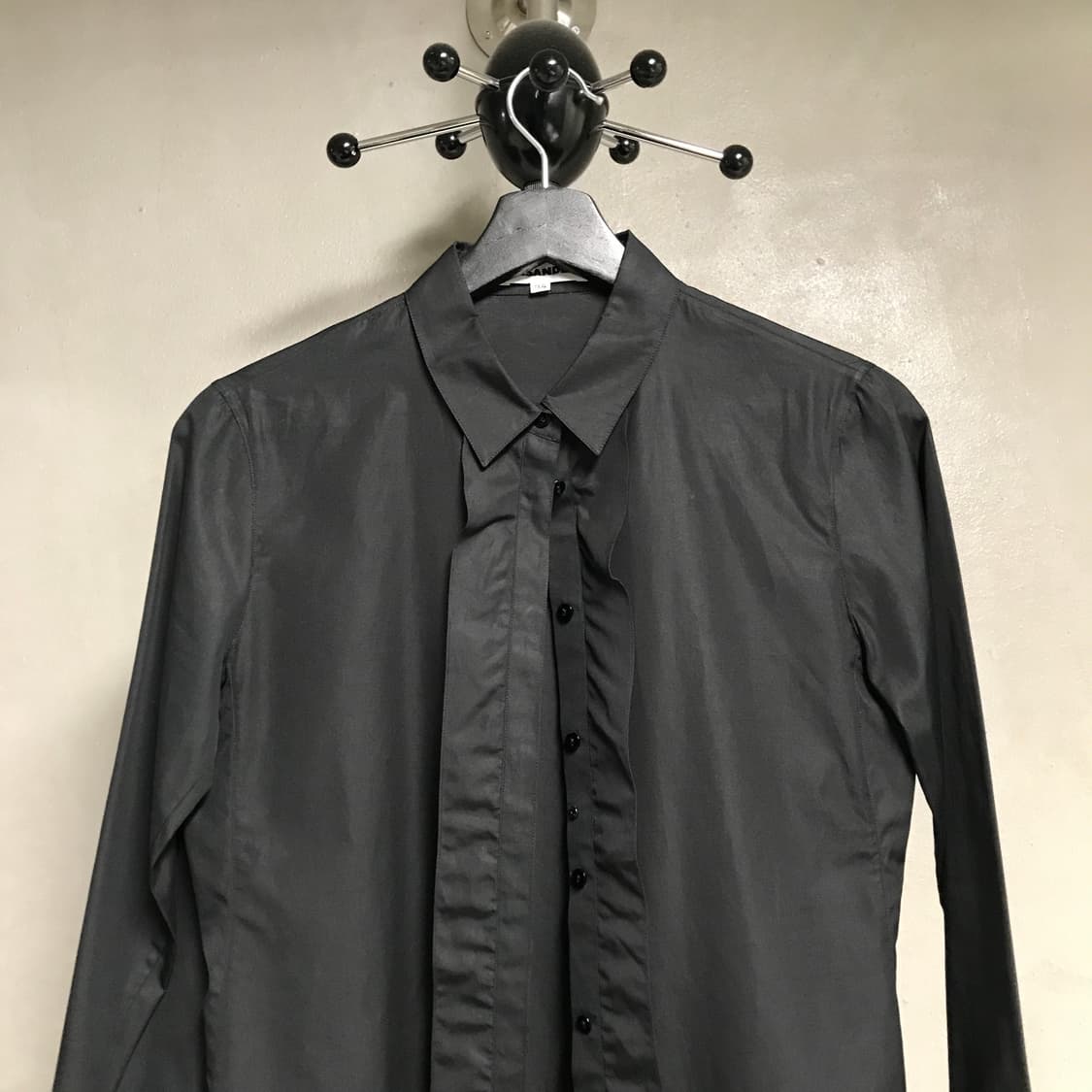 질샌더 블랙 셔츠 34(W) 상품이미지2