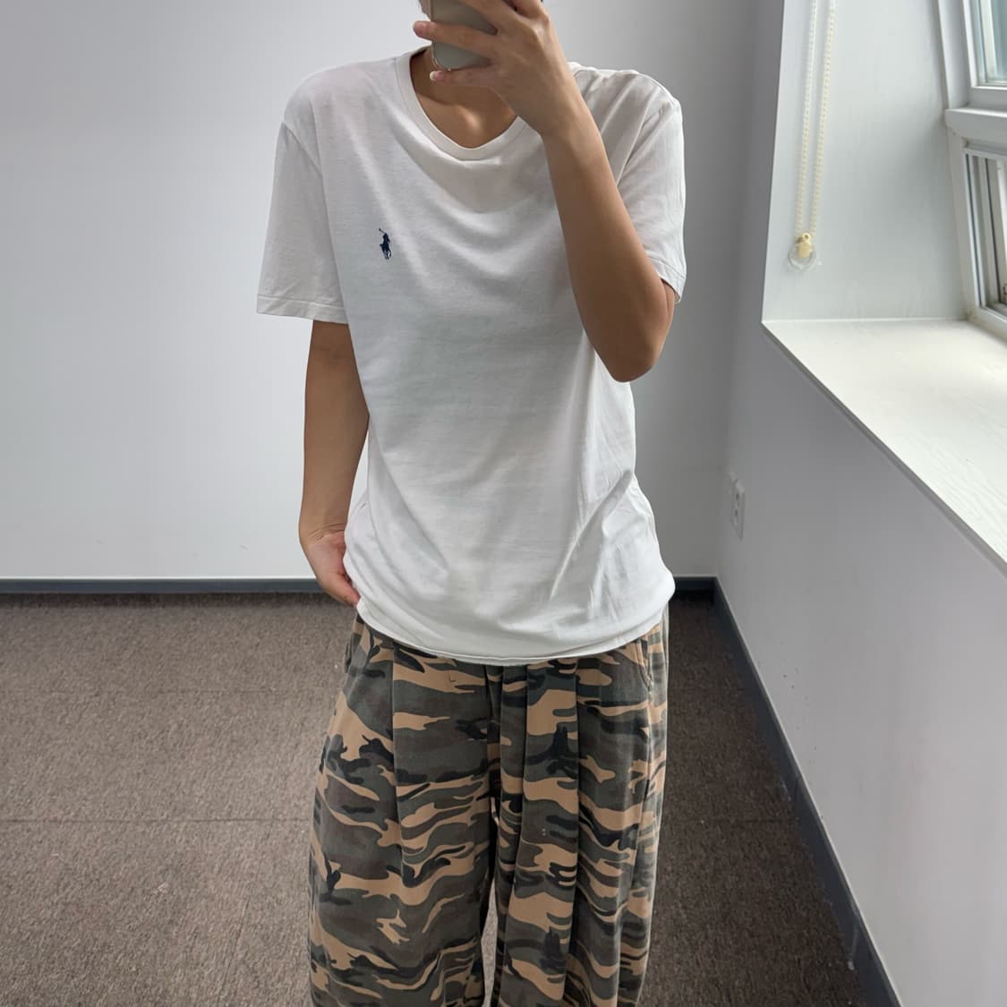 Polo 폴로 네이비 포니 화이트 반팔  상품이미지2