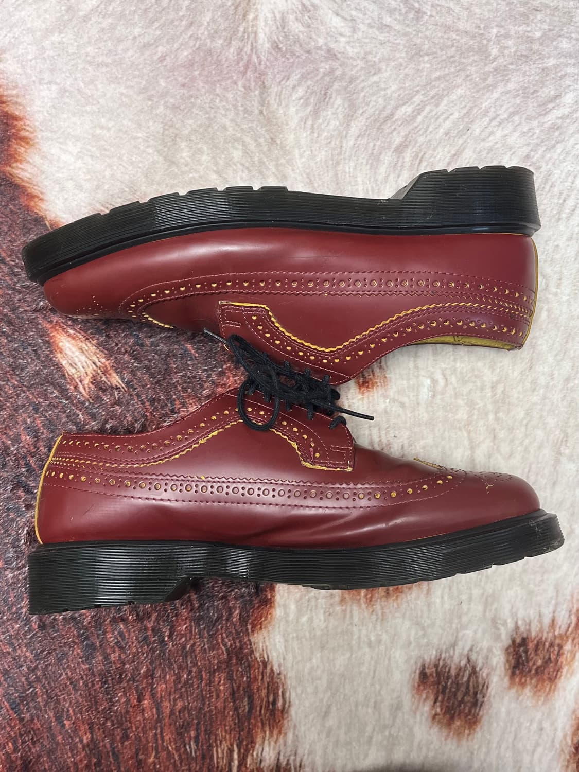 [42] 닥터마틴 버건디 윙팁 브로그 13619 상품이미지3