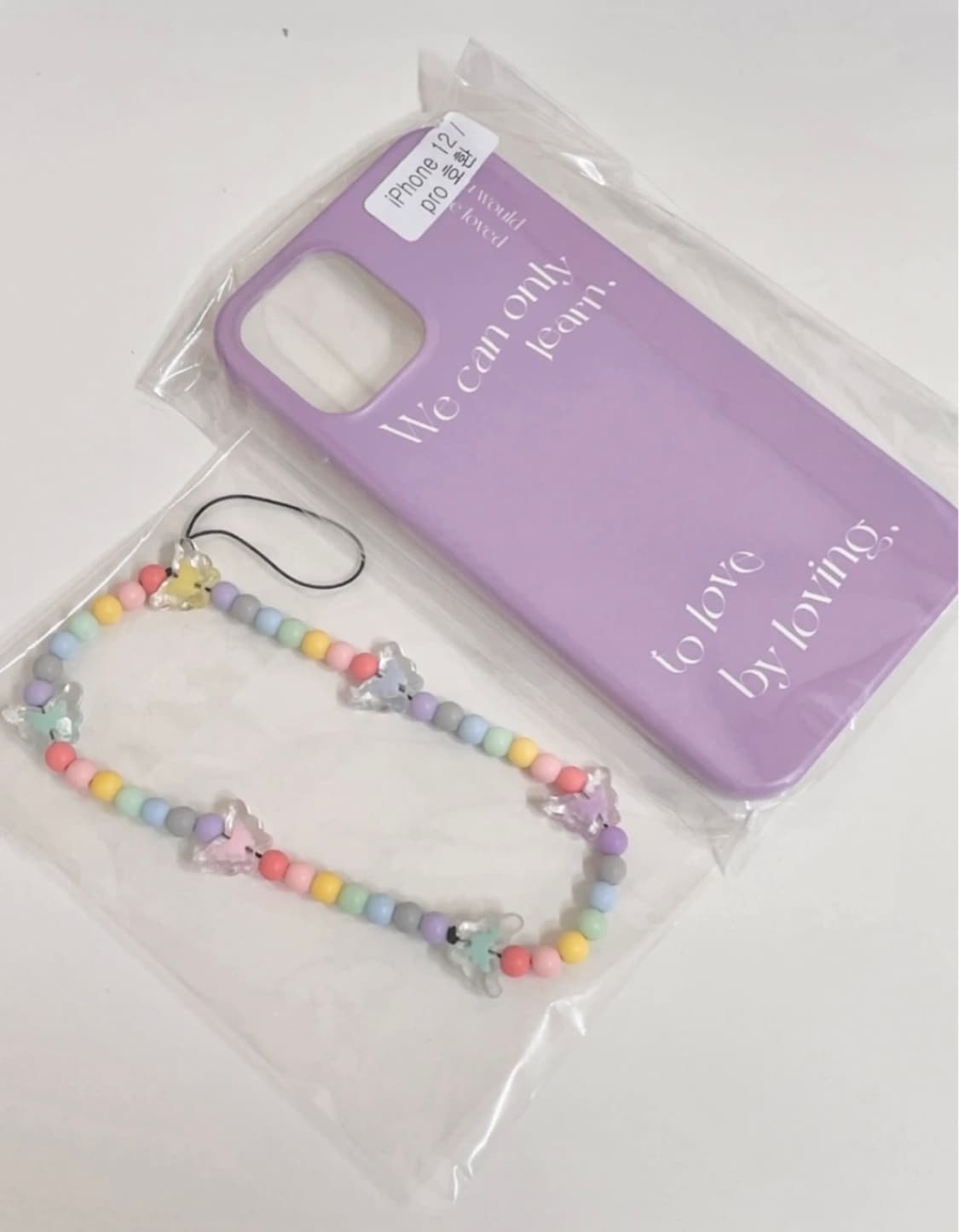 아이폰12 하드케이스 스트랩세트 새상품 상품이미지4