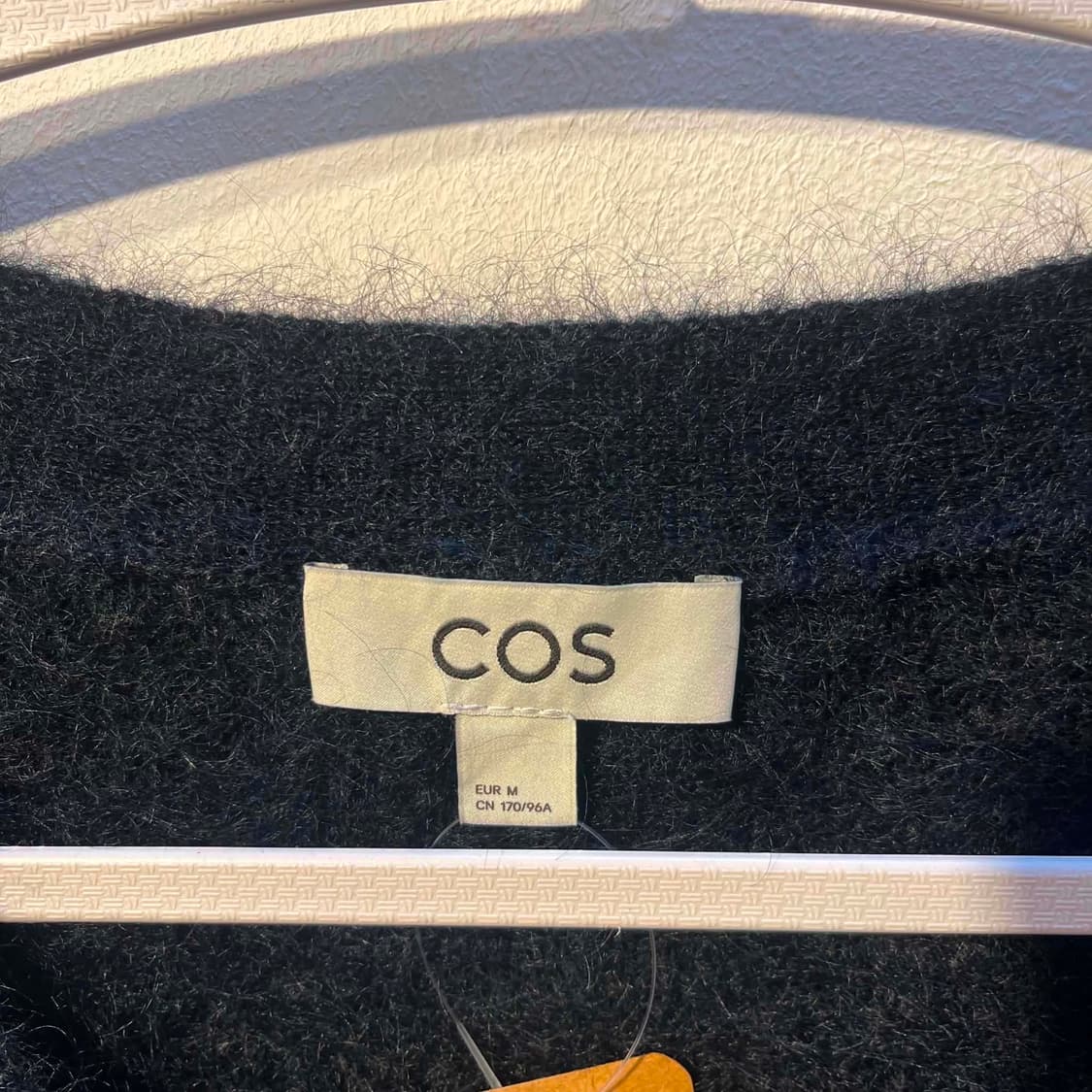 [M] Cos 코스 모헤어 반팔 니트 가디건 상품이미지4
