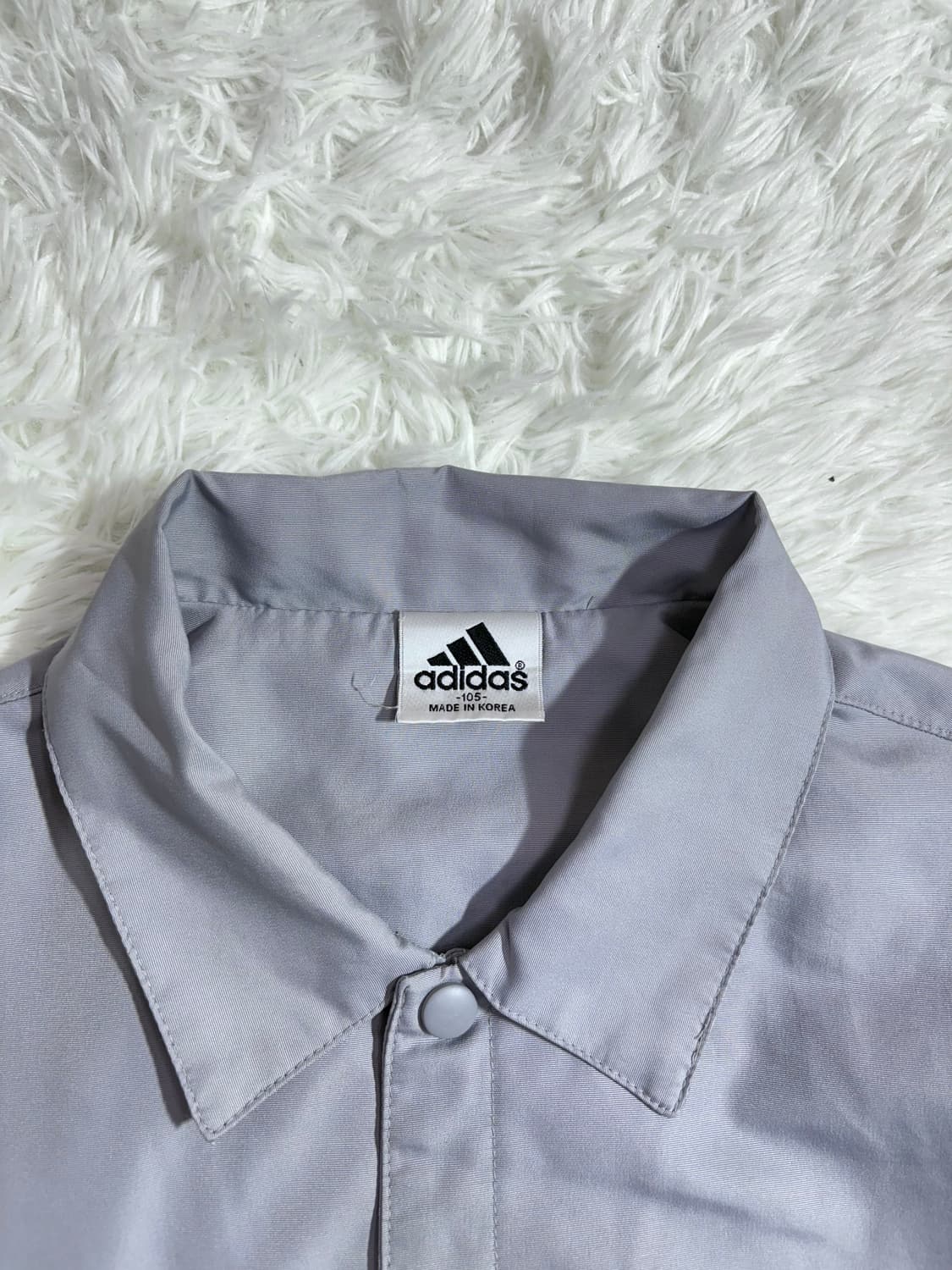 아디다스 90‘s 그레이 빅로고 코치자켓  상품이미지9