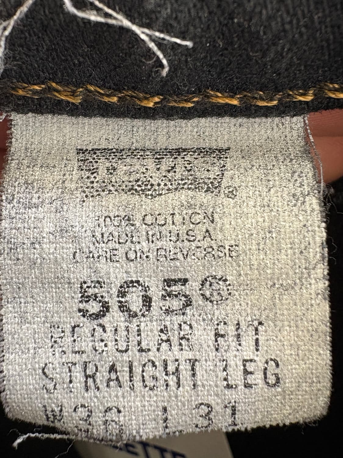 LEVIS 505 (Made in USA) 데님팬츠 상품이미지7