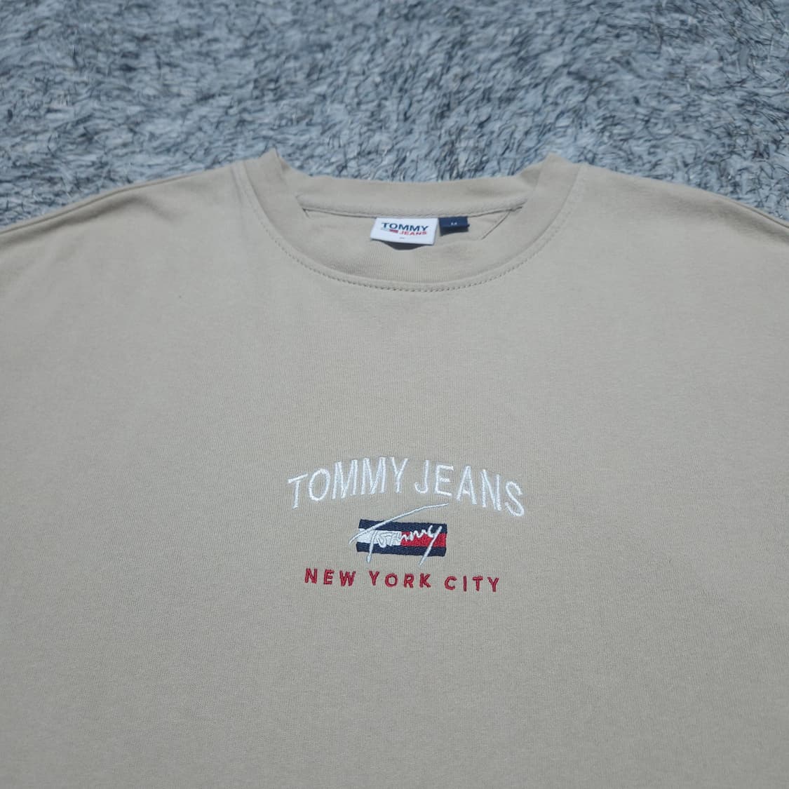 타미힐피거) M 남자 레이어드 반팔라운드티 / 왕눈이샵 상품이미지2