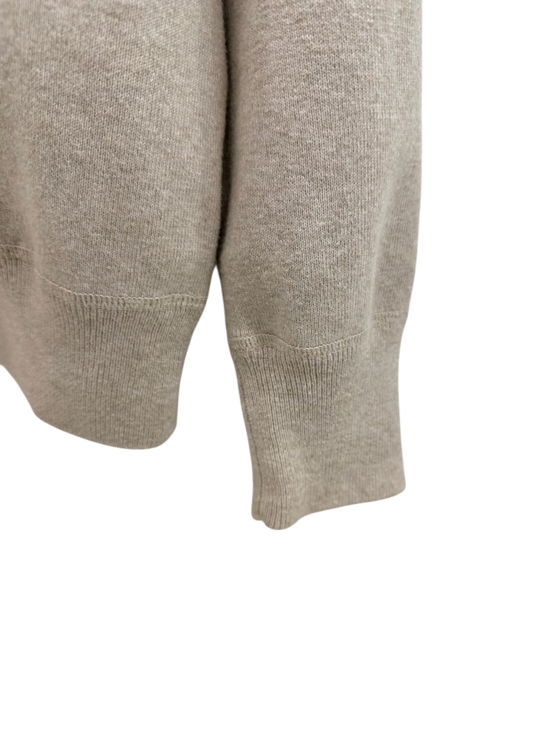 폴로 니트 롱슬리브 오트밀베이지 (L~XL) 상품이미지7