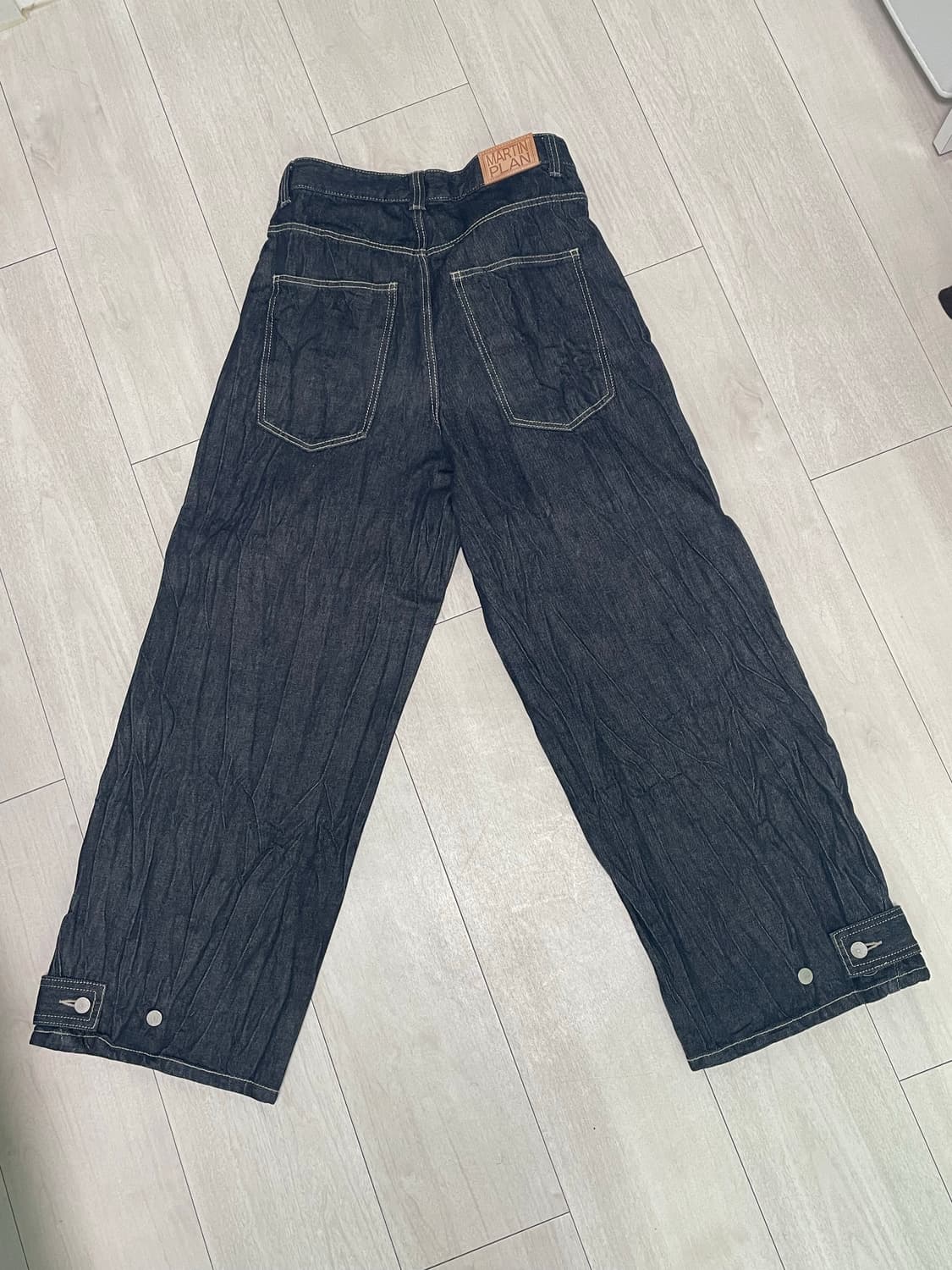 [마틴플랜] Travail Box Denim Pants - INDIGO 상품이미지2