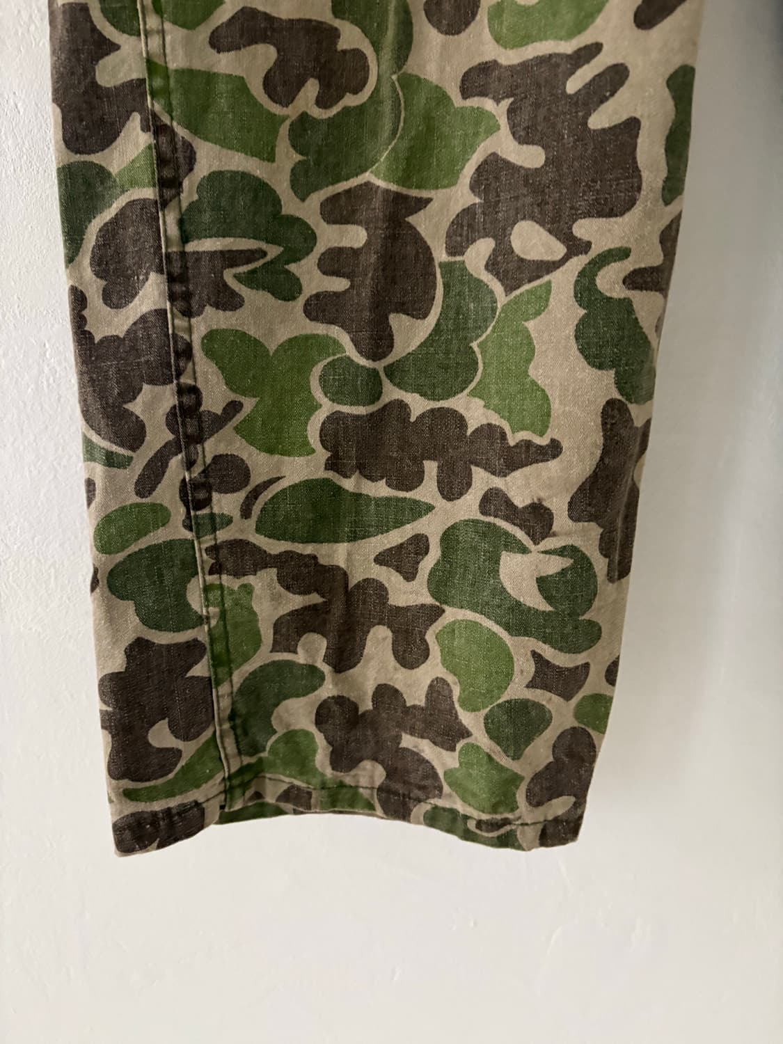 70‘s Vtg Duck hunter camo Fatigue Pant  상품이미지3