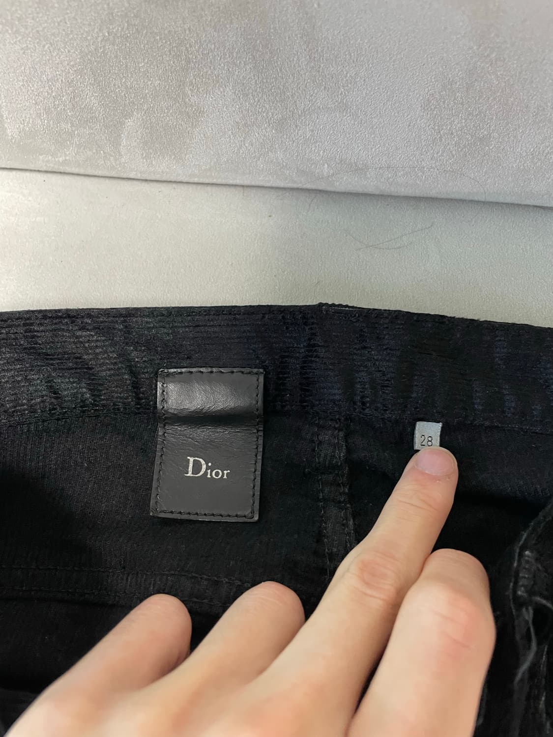 디올옴므 07aw navigate 코듀로이 진 상품이미지8