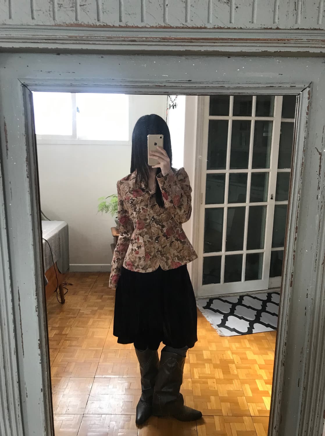 vintage pattern jacket 상품이미지2