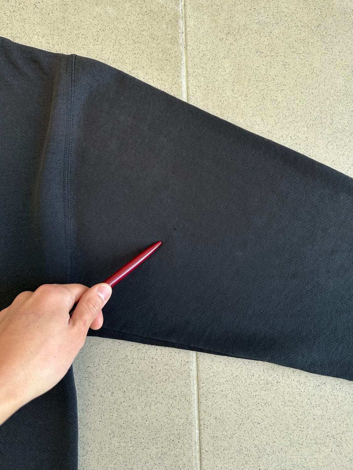 빈티지 러셀 후드집업 블랙 M 상품이미지7