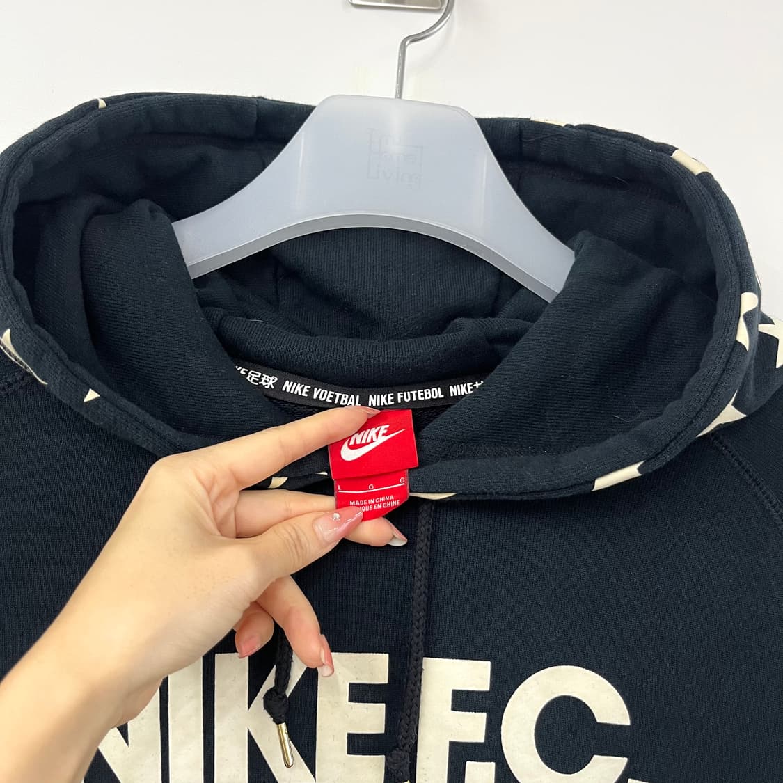 나이키 F.C. 스타 블랙 후드티 상품이미지7