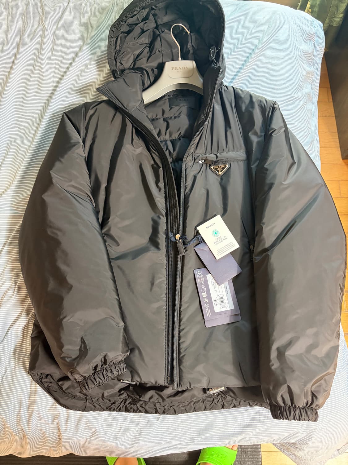 프라다 패딩 sgn955 블랙 50사이즈 상품이미지1