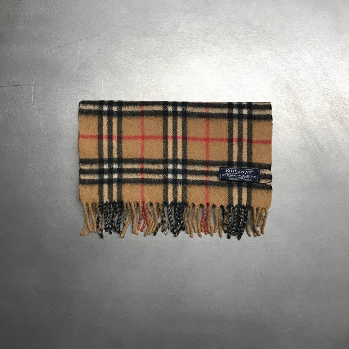 버버리 정품 캐시미어/램스울 머플러 베이지 상품이미지2