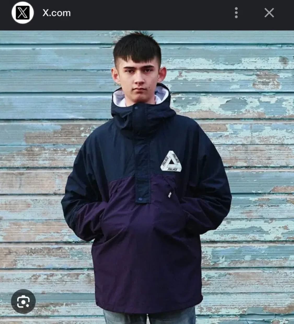 [L]팔라스 스케이트보드 스머그 하프집업 자켓 블랙 상품이미지2