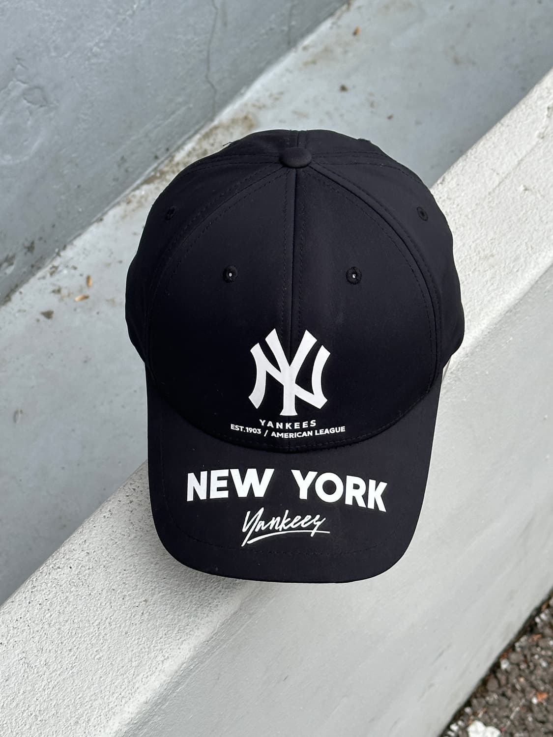 [F] MLB 엠엘비 뉴욕 양키스 블랙 볼캡 모자 상품이미지1