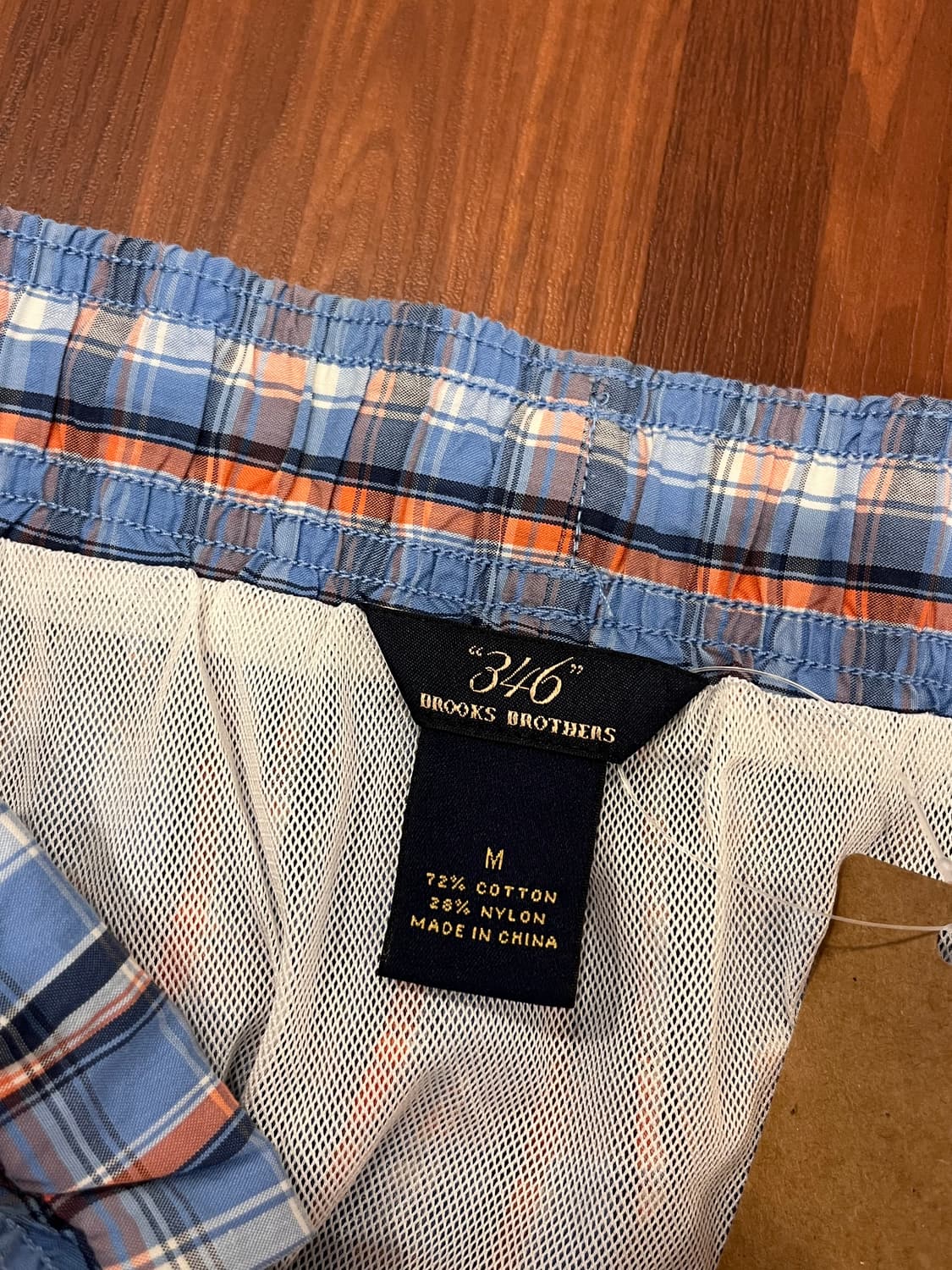 Brooks Brothers 브룩스 브라더스 체크 스윔 팬츠 (~35) 상품이미지6
