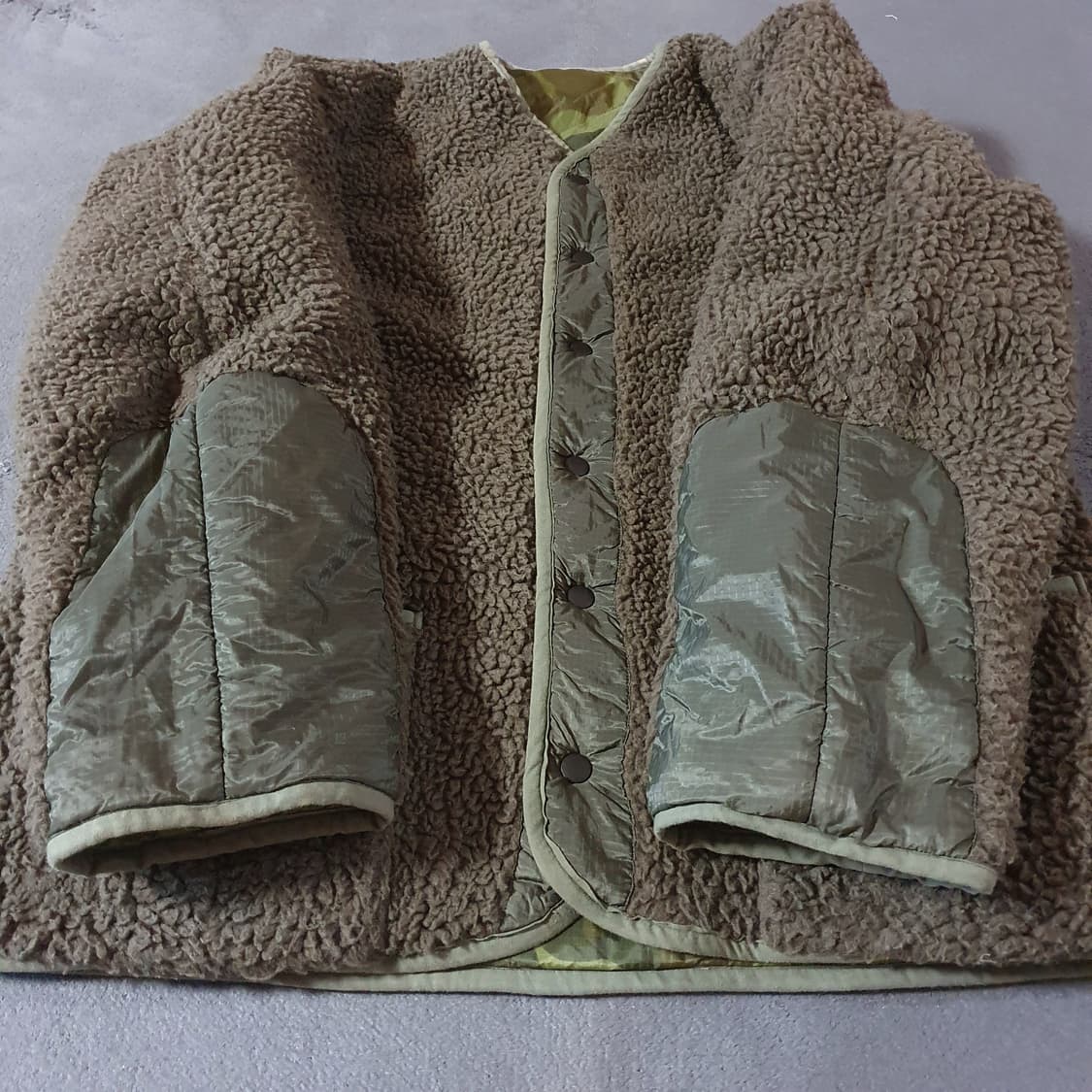 United Carr by Buzz Rickson 리버시블 라이너 XL 상품이미지6