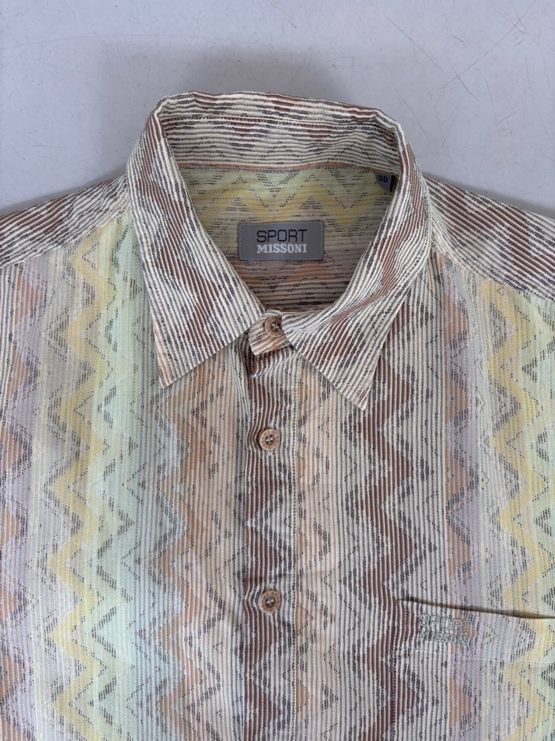 Vintage Missoni Half Shirt 상품이미지4