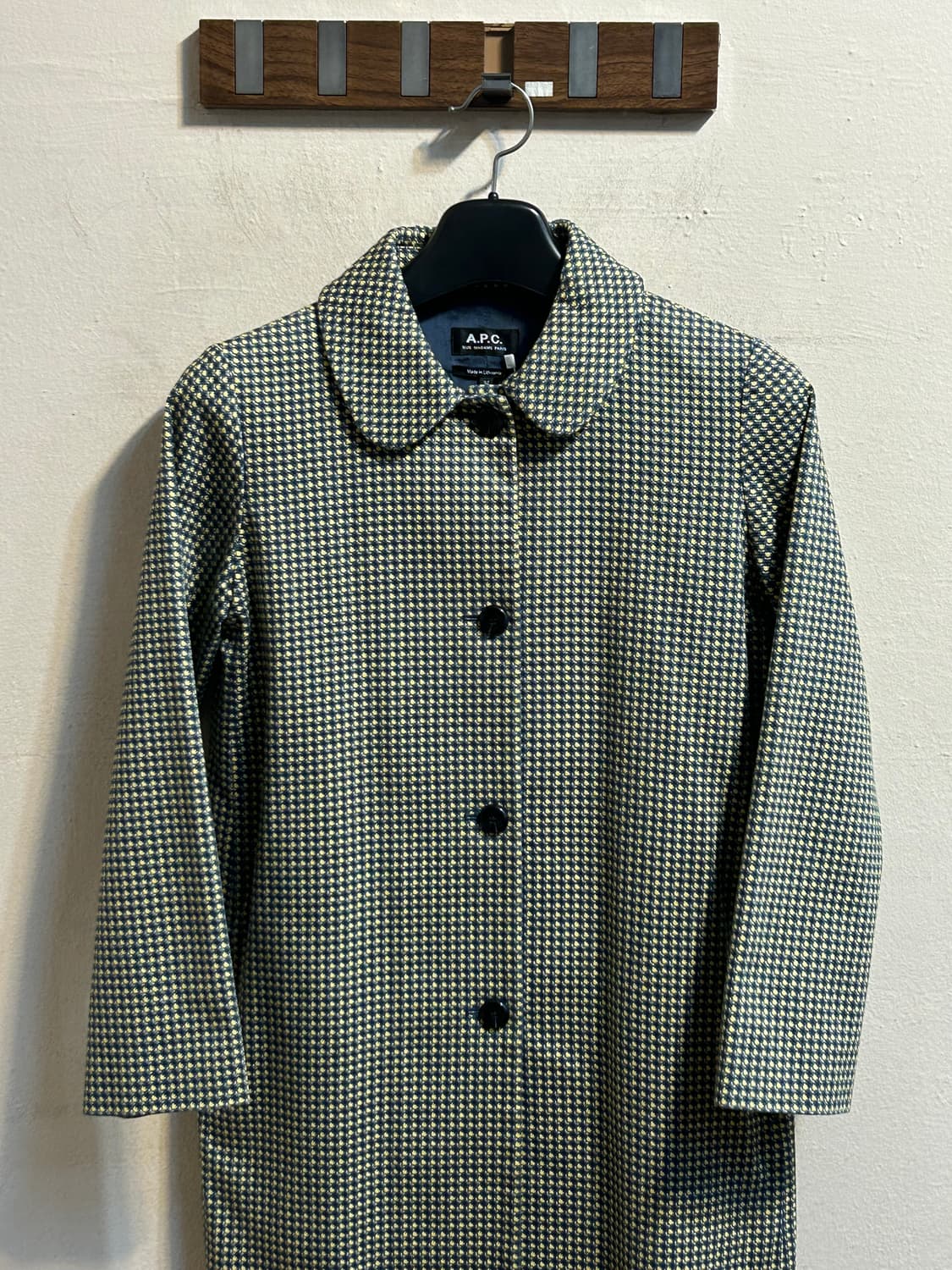 아페쎄 플라워 패턴 코트 상품이미지2