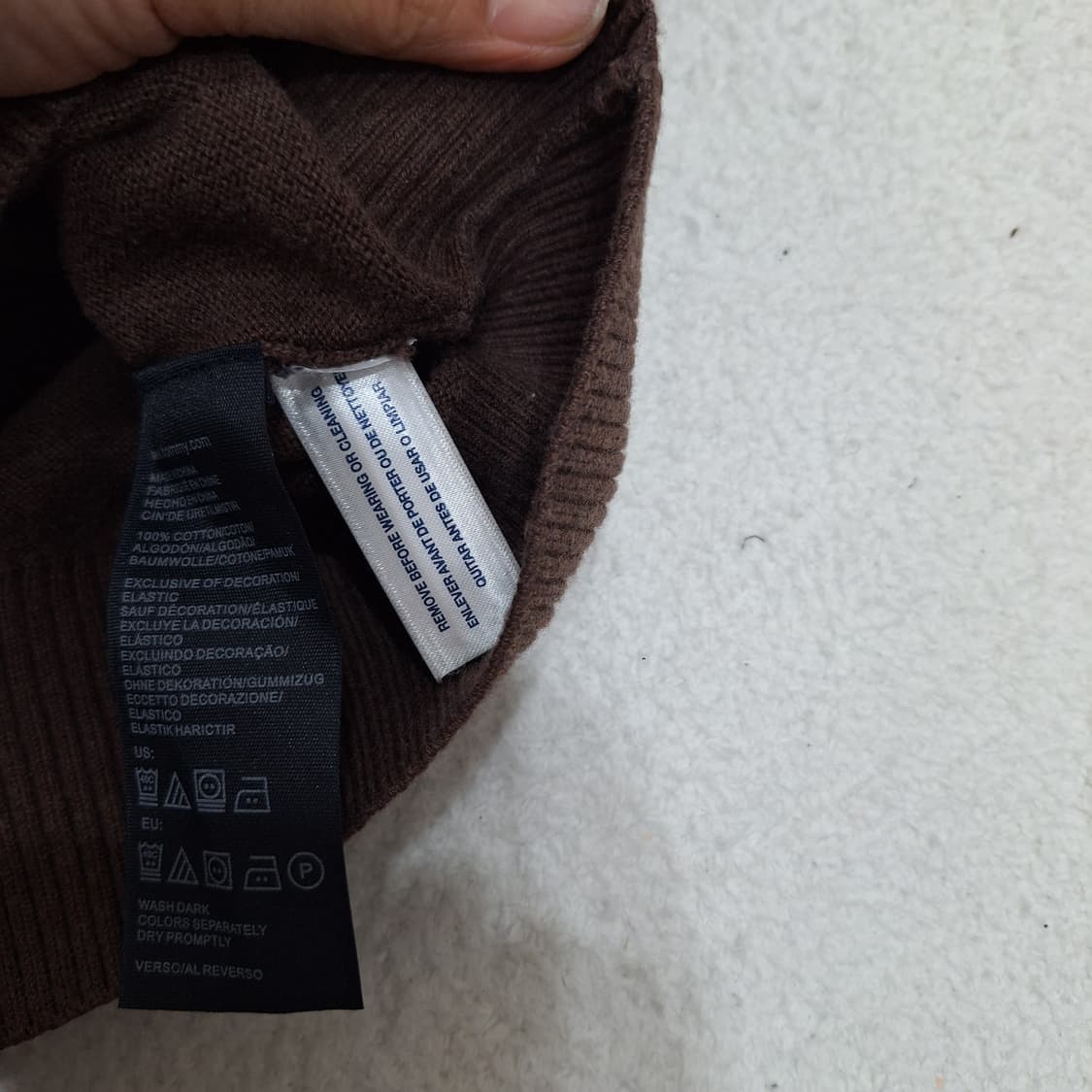 타미힐피거  니트L(상태좋음) 상품이미지3